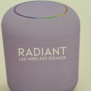 YNS Generic Lavender Radiant LED Wireless Bluetooth Speaker